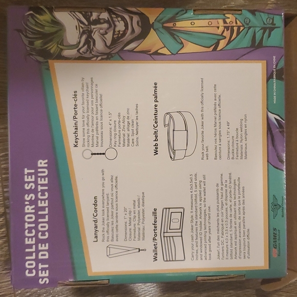 DC Joker Collectors Set - 4 Piece Brand New - Picture 4 of 4